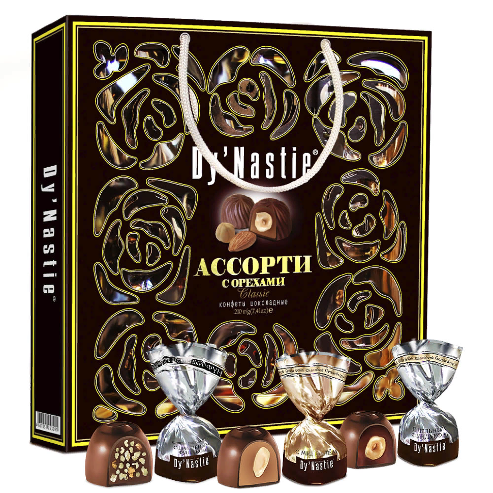  Династия Сумка Конфеты "Классик", 210г      в Соколе
